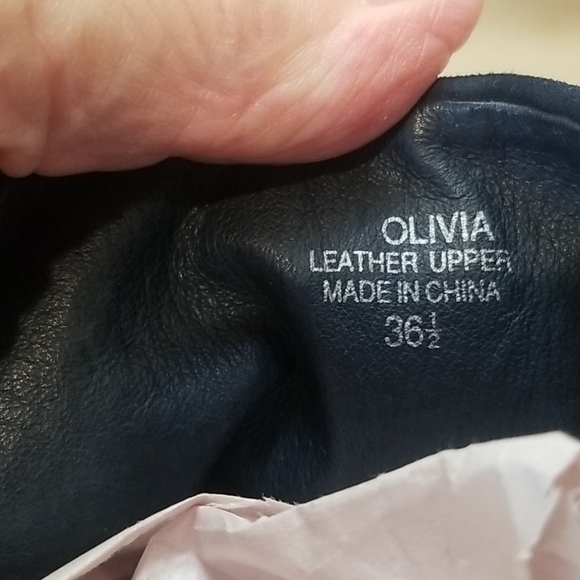 ASH knee length navy boots. - Picture 10 of 12